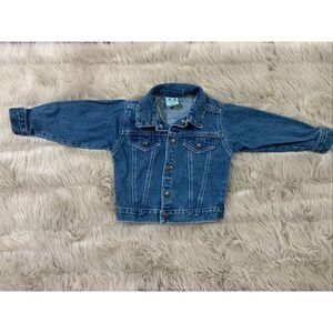 Vintage Santa Fe Jean Co Kids Jean Cotton Jacket Size 3